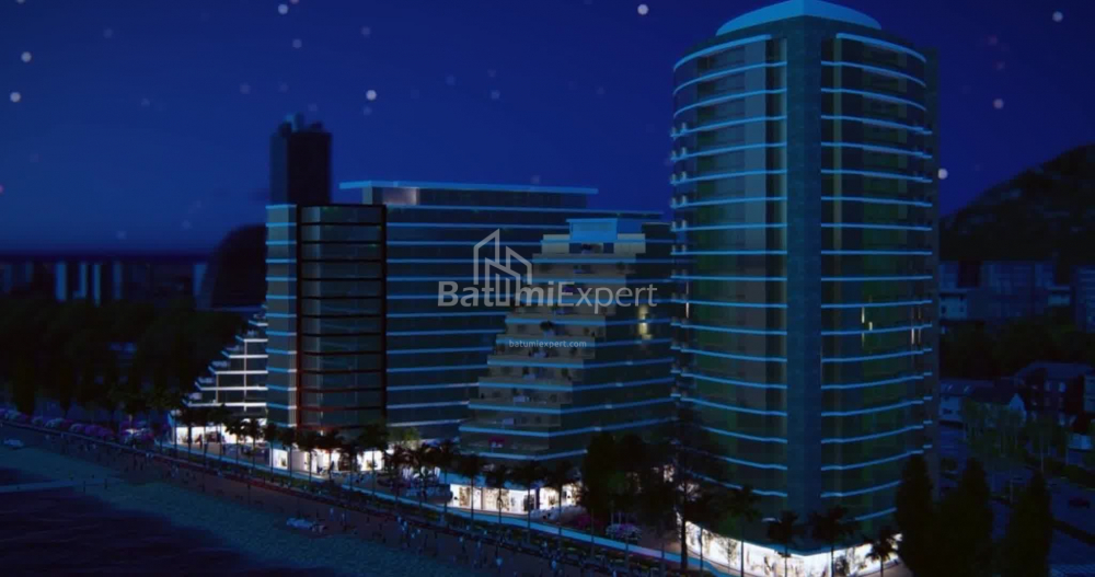 Daire 54.76 m² Daire - Lech ve Maria Kachinsky, Batumi, Gürcistan