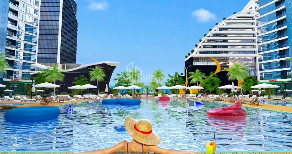 Emlak inşaat halinde 35.1 m² Daire - Lech ve Maria Kachinsky, Batumi, Gürcistan