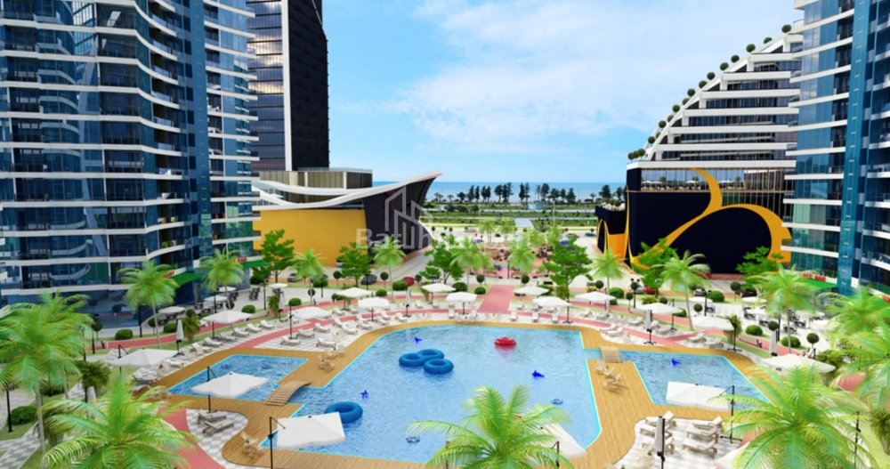 Emlak inşaat halinde 28.1 m² Daire - Lech ve Maria Kachinsky, Batumi, Gürcistan