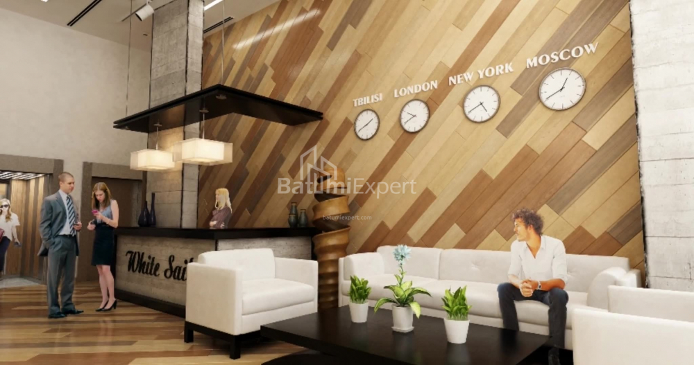 Emlak inşaat halinde 55.7 m² Daire - Lech ve Maria Kachinsky, Batumi, Gürcistan