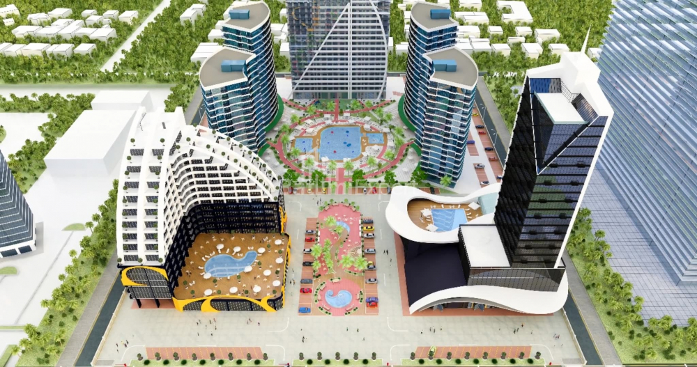 Emlak inşaat halinde 28.1 m² Daire - Lech ve Maria Kachinsky, Batumi, Gürcistan