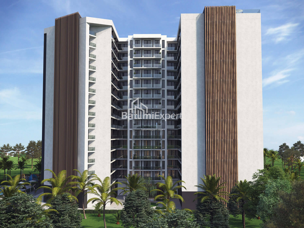 Emlak inşaat halinde 43.2 m² Daire - Lech ve Maria Kachinsky, Batumi, Gürcistan