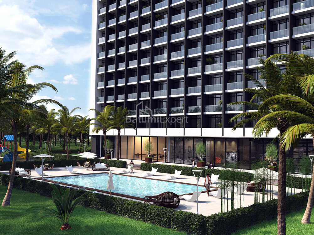 Emlak inşaat halinde 31.2 m² Daire - Lech ve Maria Kachinsky, Batumi, Gürcistan