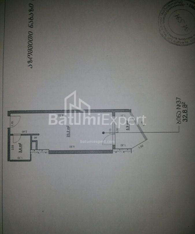 Daire 33 m² Daire - Tbel-Abuseridze, Batumi, Gürcistan