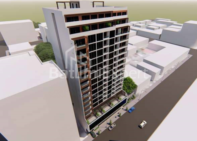 Emlak inşaat halinde 70.7 m² Daire - Haydara Abashidze, Batumi, Gürcistan