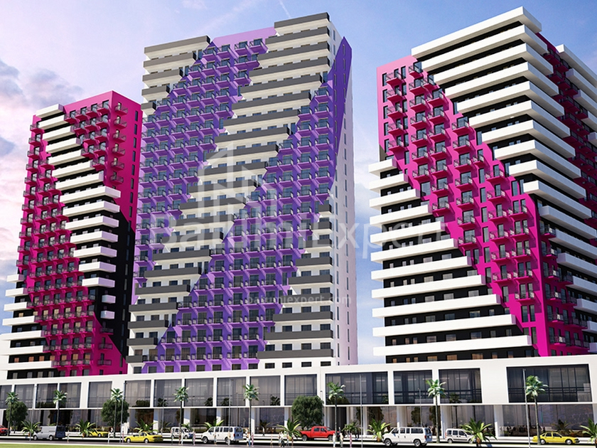 Daire 111 m² Daire - Petra Bagrationi, Batumi, Gürcistan