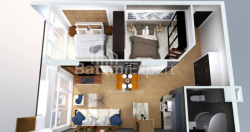 Daire 57.2 m² Daire - Lech ve Maria Kachinsky, Batumi, Gürcistan