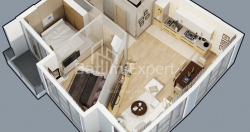 Daire 2-oda 74.8 m² - Lech ve Maria Kachinsky, Batumi