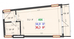 Daire 34.9 m² Daire - Lech ve Maria Kachinsky, Batumi, Gürcistan