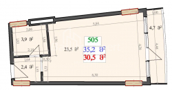 Daire 35.2 m² Daire - Lech ve Maria Kachinsky, Batumi, Gürcistan
