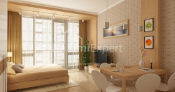 Emlak inşaat halinde 1-oda 34.9 m² - Lech ve Maria Kachinsky, Batumi
