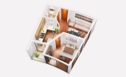 Daire 30.7 m² Daire - Kahramanlar Sokağı, Batumi, Gürcistan