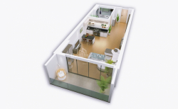 Daire 29.9 m² Daire - Kahramanlar Sokağı, Batumi, Gürcistan