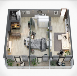 Emlak inşaat halinde 92.9 m² Daire - Lech ve Maria Kachinsky, Batumi, Gürcistan