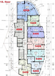 Daire 53 m² Daire - Yurievskaya, Batumi, Gürcistan