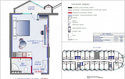 Daire 32 m² Daire - Şerif Khimshiashvili, Batumi, Gürcistan