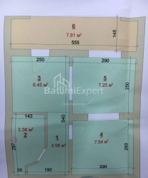 Daire 36 m² Daire - Yurievskaya, Batumi, Gürcistan