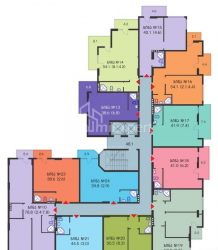 Daire 41 m² Daire - Yurievskaya, Batumi, Gürcistan