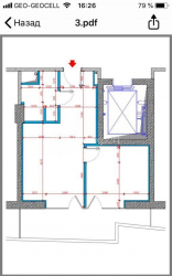 Daire 49 m² Daire - Yurievskaya, Batumi, Gürcistan