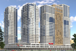 Daire 3-oda 60 m² - Yurievskaya, Batumi