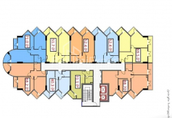 Daire 69 m² Daire - Yurievskaya, Batumi, Gürcistan