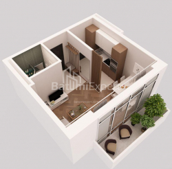 Daire 27 m² Daire - David Agmashenebli, Batumi, Gürcistan
