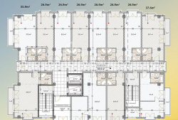 Daire 27 m² Daire - Şerif Khimshiashvili, Batumi, Gürcistan