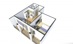 Daire 46 m² Daire - Yurievskaya, Batumi, Gürcistan