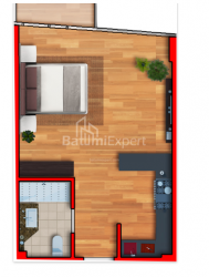 Daire 90 m² Daire - Lech ve Maria Kachinsky, Batumi, Gürcistan