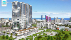 Daire 2-oda 46.3 m² - Zhiuli Shartava, Batumi